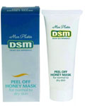 Отшелушивающая медовая маска для нормальной и сухой кожи лица Mon Platin DSM