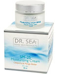 Увлажняющий крем для сухой кожи SPF 15 с маслом облепихи и манго Dr Sea