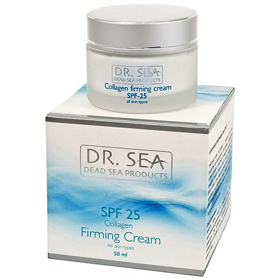 Коллагеновый укрепляющий крем SPF 15 Dr Sea