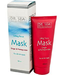 Лифтинг-маска для лица с имбирем и гранатом Dr Sea