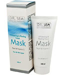 Отбеливающая маска-пилинг для лица с жемчугом и витамином C Dr Sea