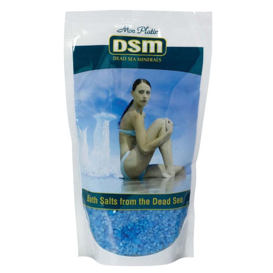 Соль Мёртвого моря с ароматическими маслами голубая Mon Platin DSM