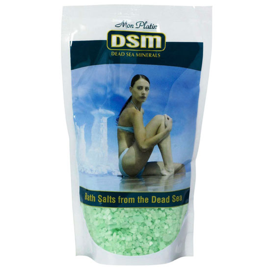  Соль Мёртвого моря с ароматическими маслами зеленая Mon Platin DSM